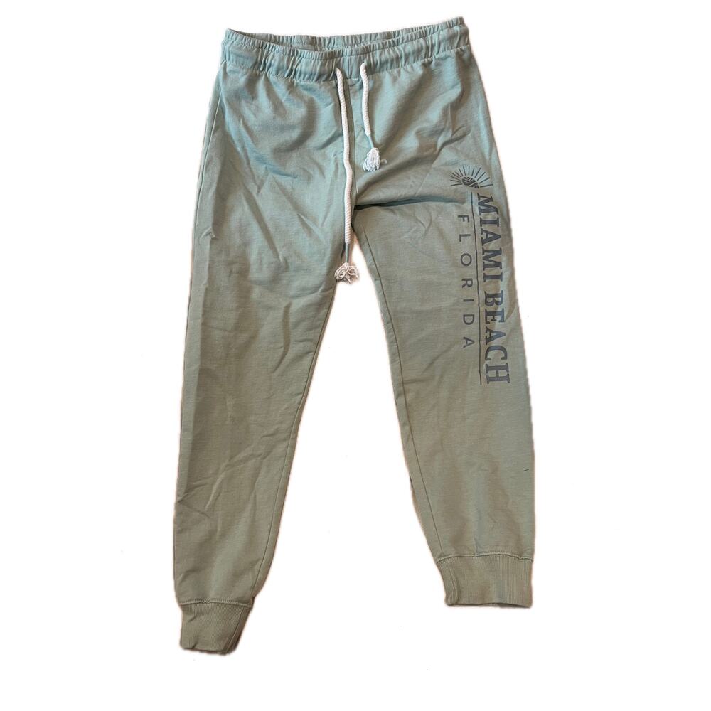Lagaci Miami Beach Sweatpants Joggers Woman L (14-16)